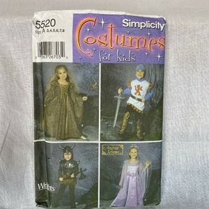 Kids Renaissance Costumes Knight Princess Simpiici